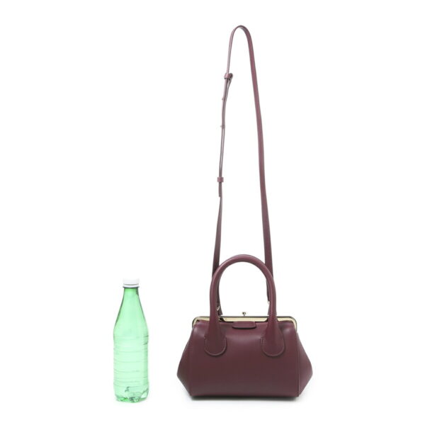 s460f4603 Chloe Joyce Shoulder Bag Leather Burgundy