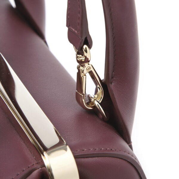 s460f4607 Chloe Joyce Shoulder Bag Leather Burgundy