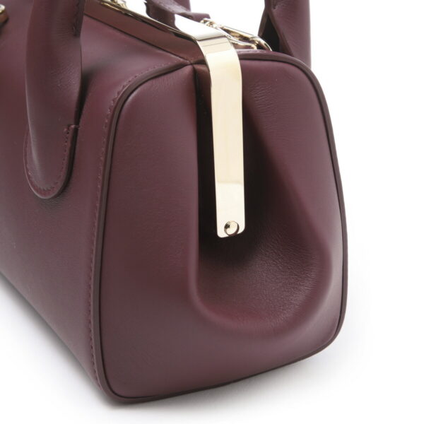 s460f4608 Chloe Joyce Shoulder Bag Leather Burgundy