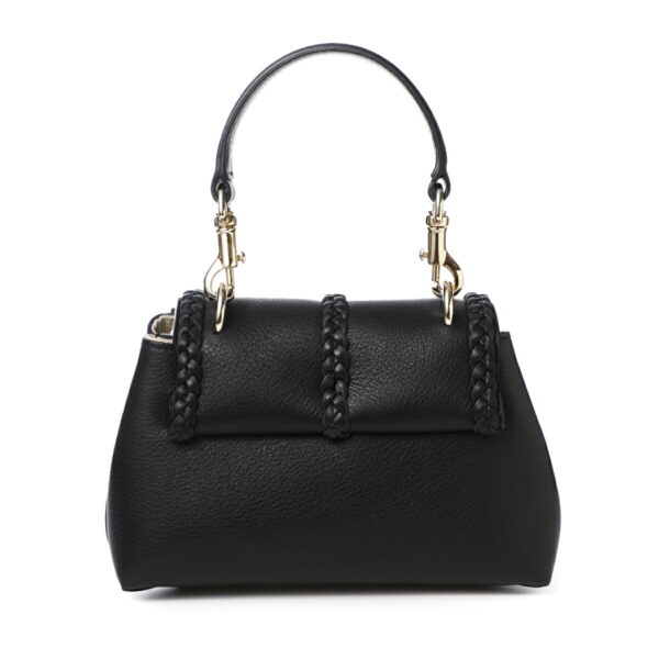 s575k1506 Chloe Penelope Mini 2Way Handbag Leather Black