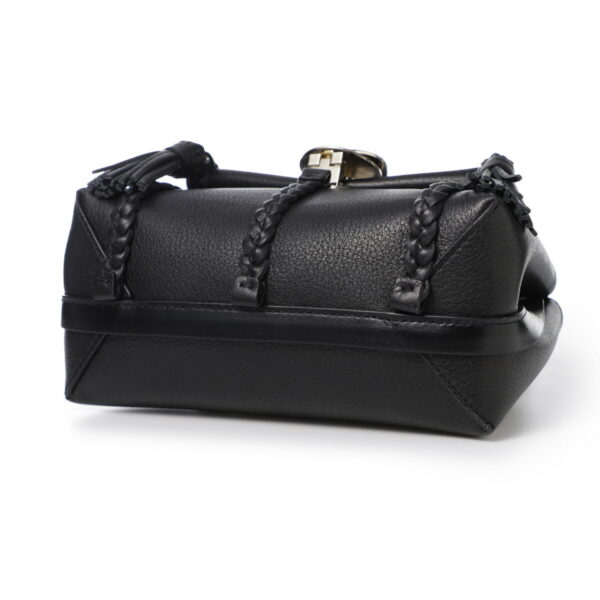 s575k1508 Chloe Penelope Mini 2Way Handbag Leather Black