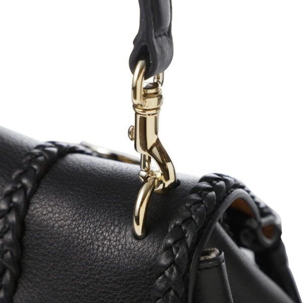 s575k1509 Chloe Penelope Mini 2Way Handbag Leather Black