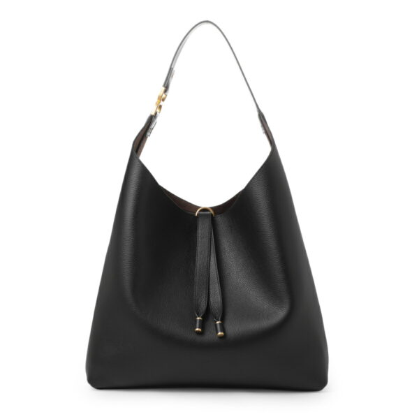 s630i3104 Chloe Marcie Hobo Bag Leather Black