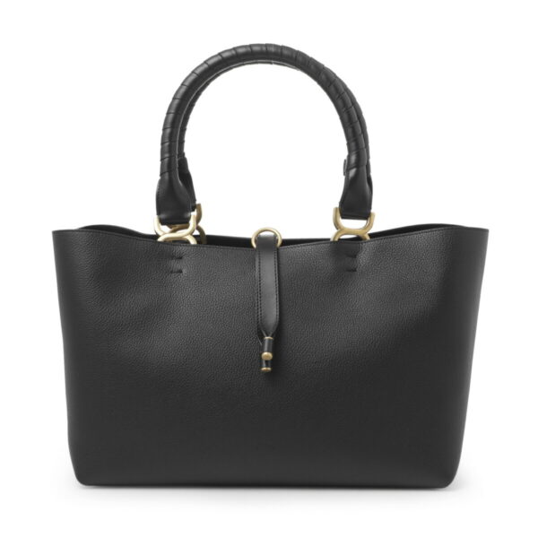 s651i3102 Chloe Small Marcie Tote Bag Leather Black