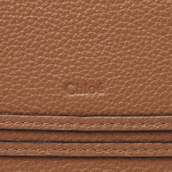 s728i3209 Chloe Marcie Basket Bag Leather Tan Brown