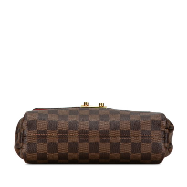 scyjgvq6cqdnu8pd 4 Louis Vuitton Damier Croisette PM 2WAY Shoulder Bag Brown