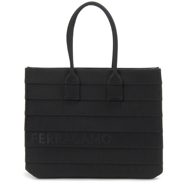 sfe21 3985 765607 Ferragamo Tote Bag Black