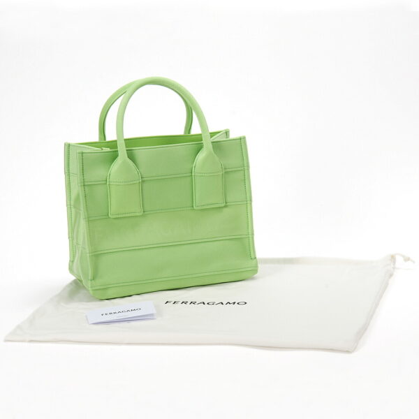 sfe21 4988 765806 3 Ferragamo Tote Bag Green