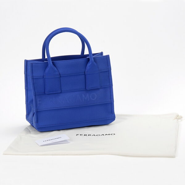 sfe21 4988 765807 3 Ferragamo Tote Bag Blue