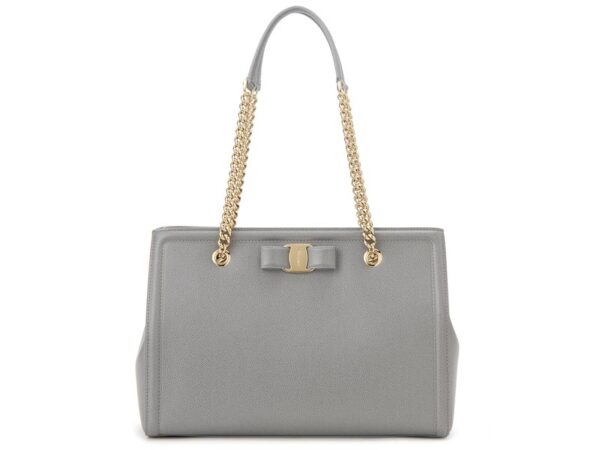 sfe21 g508 694310 Salvatore Ferragamo Tote Bag Gray