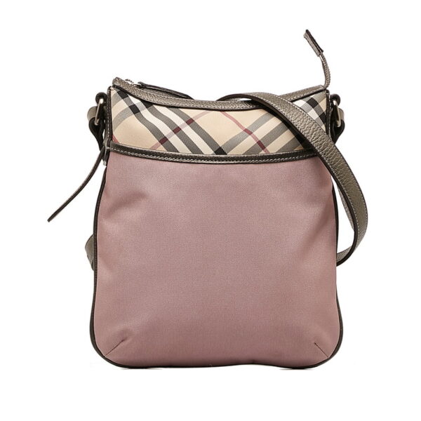 sgutw9z4oc2o4x7y 1 Burberry Nova Check Crossbody Shoulder Bag Purple Beige