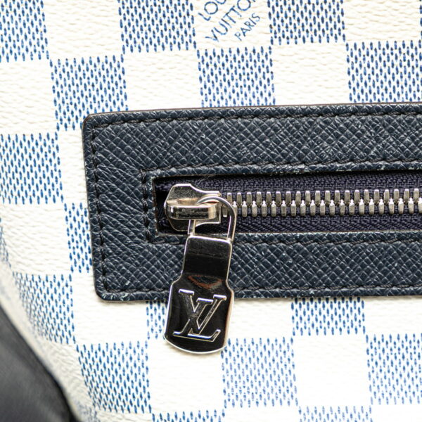 snki7o4s43l5ky9k 8 Louis Vuitton Damier Coast Match Point Nylon Rucksack Blue White