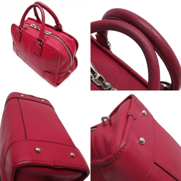 t16551a 1 Loewe Handbag Leather Red