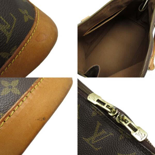 t16764a 2 Louis Vuitton Alma Monogram Canvas Handbag Brown