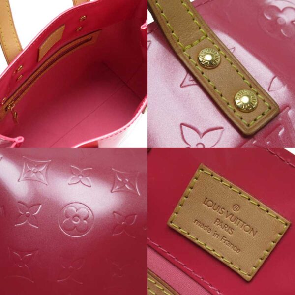 t17796g 2 Louis Vuitton Lead PM Vernis Leather Handbag Framboise