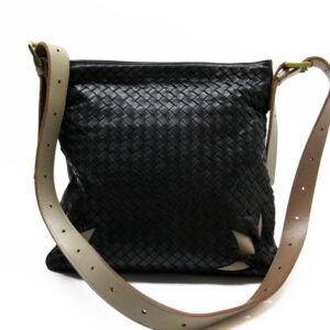 t18060a Louis Vuitton Sac Plat Messenger Empreinte Handbag Black