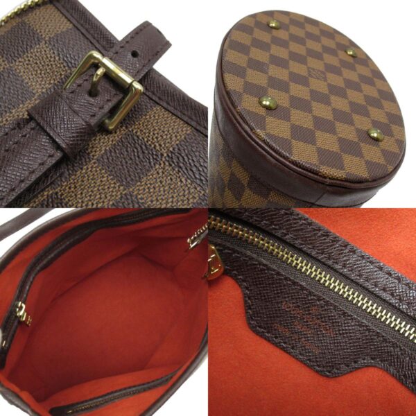 t19391a 6 c Louis Vuitton Marais Damier Canvas Handbag Brown