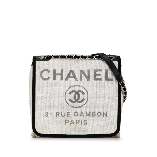 thuu7y0mvn84dwz6 1 Chanel Cocomark Deauville Chain Tote Bag White Black