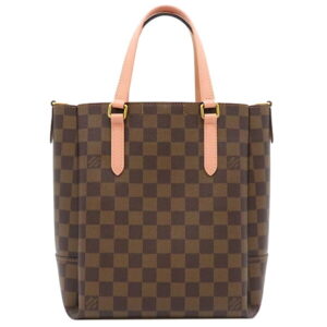 u hb 240500423477 1 Louis Vuitton Rivoli BB 2way Handbag Damier Brown