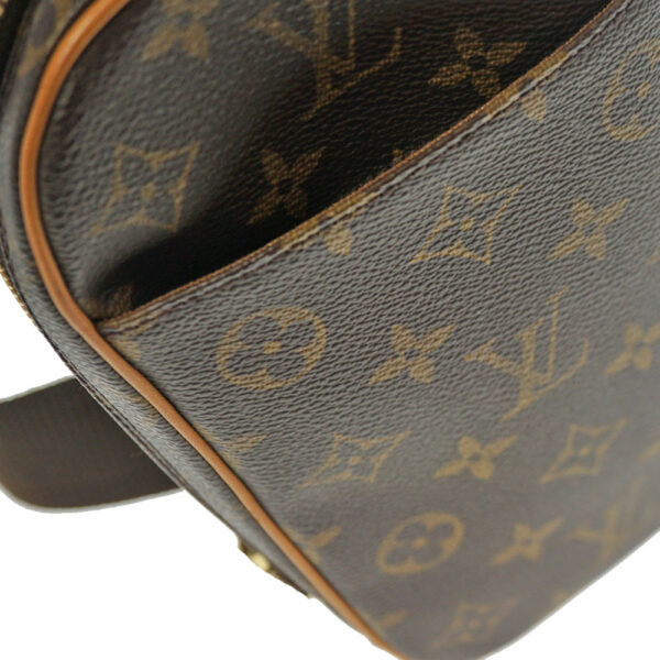 u11 Louis Vuitton Pochette Ganju Body Bag Monogram Canvas Brown