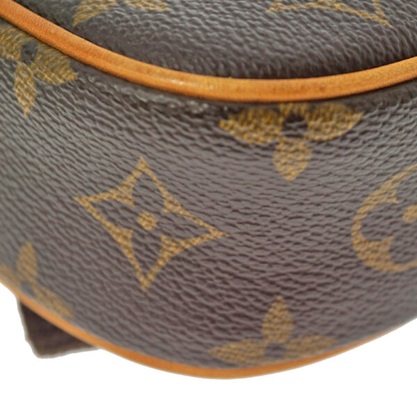 u6 Louis Vuitton Pochette Ganju Body Bag Monogram Canvas Brown