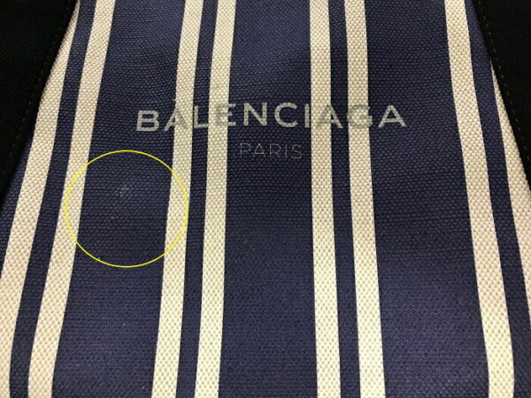 w 180326 1 Balenciaga Canvas Tote Bag Blue