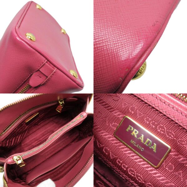 w0034a 7 c Prada Crossbody Shoulder Bag Leather Pink