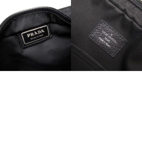 w0102f 10 c Prada Crossbody Shoulder Bag Nylon Black