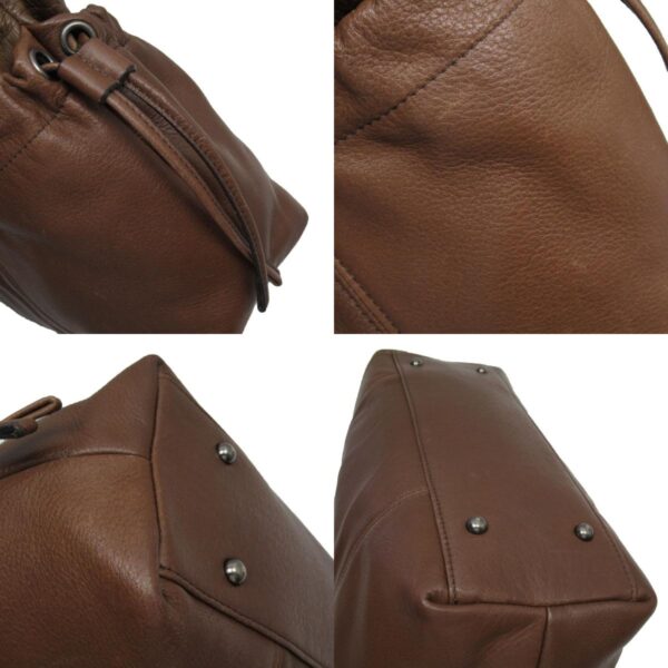 w0270a 6 c Burberry Leather Shoulder Bag Brown