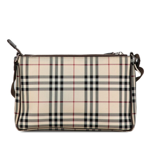 w436w985hkl3812l 3 Burberry Nova Check Crossbody Shoulder Bag Beige Brown