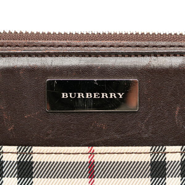 w436w985hkl3812l 7 Burberry Nova Check Crossbody Shoulder Bag Beige Brown