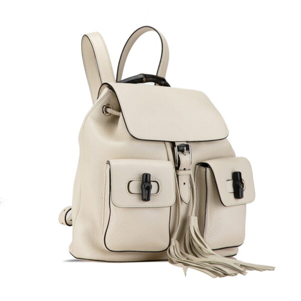 wdgkuza8u5bzxppa 2 Gucci Bamboo Rucksack White