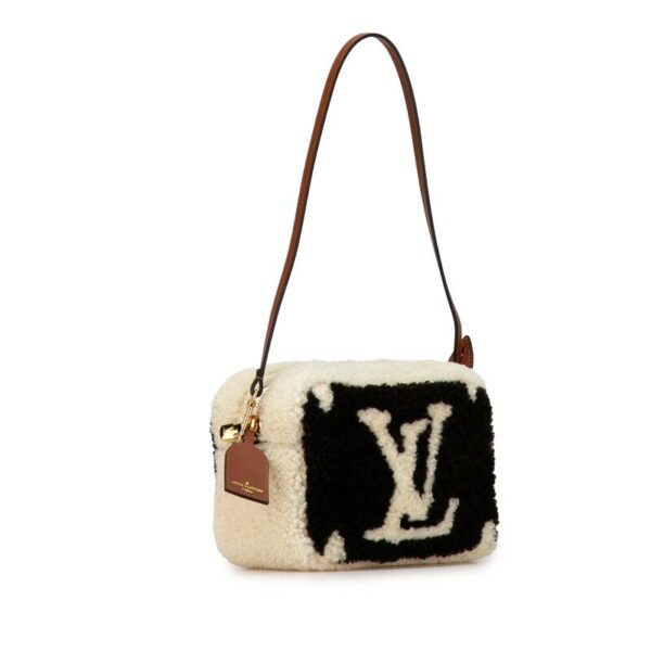 wpygbfryxbokk2kj 2 Louis Vuitton Monogram Teddy Beach Boa Pouch Cream