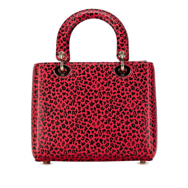 wq3w8bgdx40zva72 3 Dior Dior Leopard Shoulder Bag 2Way Red Black