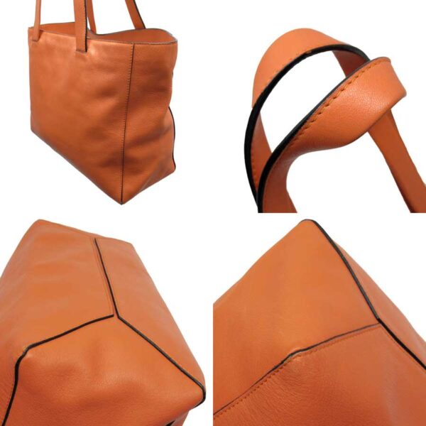 x3108 1 Loewe Tote Bag Leather Shoulder Bag Orange