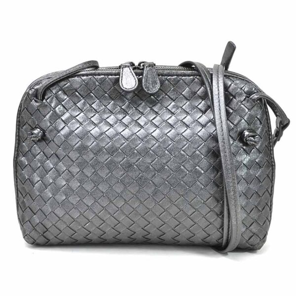 y15764a Bottega Veneta Intrecciato Leather Crossbody Shoulder Bag