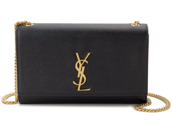 ysl364021 bow0j 1000 Saint Laurent Shoulder Bag Black