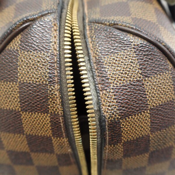 z0001605 11 Louis Vuitton Rivera MM Damier Handbag Brown