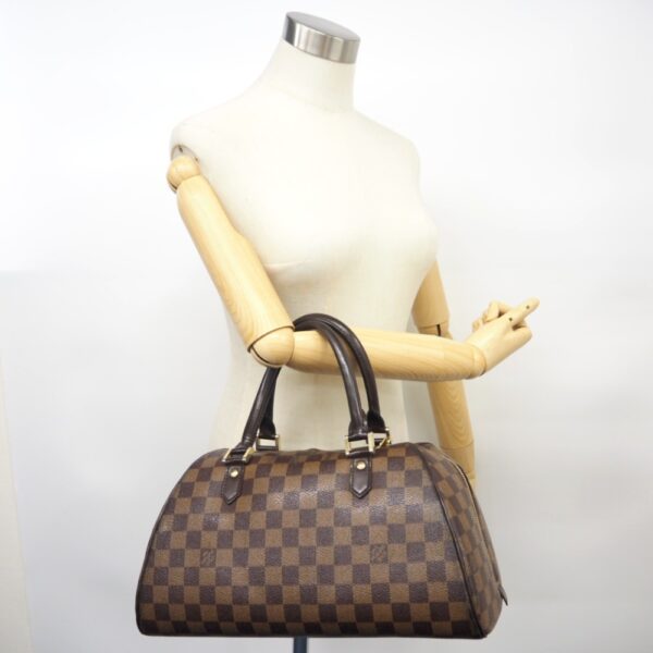 z0001605 18 Louis Vuitton Rivera MM Damier Handbag Brown