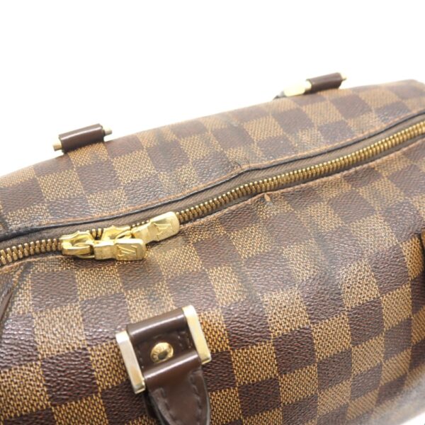 z0001605 9 Louis Vuitton Rivera MM Damier Handbag Brown