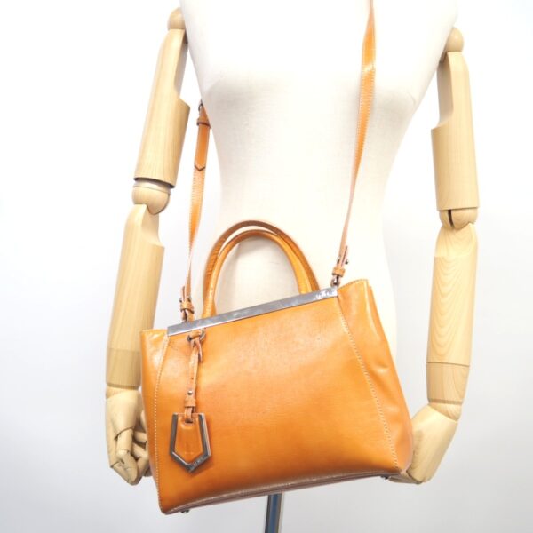 z0002313 6 Fendi Titoujour 2Way Shoulder Bag Orange