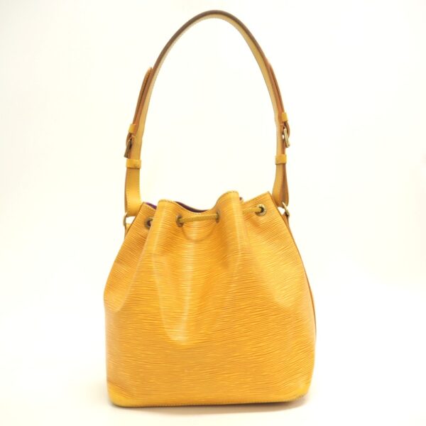 z0003534 2 Louis Vuitton Petit Noe Epi Shoulder Bag Yellow