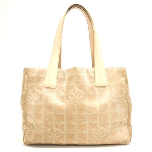 z0003546 1 Chanel PM Tote Bag Beige