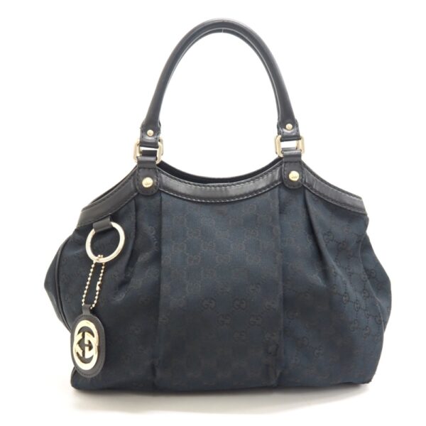 z0003596 1 Gucci Sookie GG Handbag Black