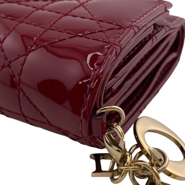 z0004105 6 Dior Dior Wallet Cannage Red