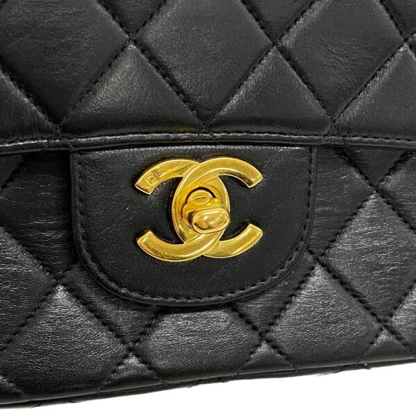 z0004599 5 Chanel Parent Child Matelasse Handbag Black