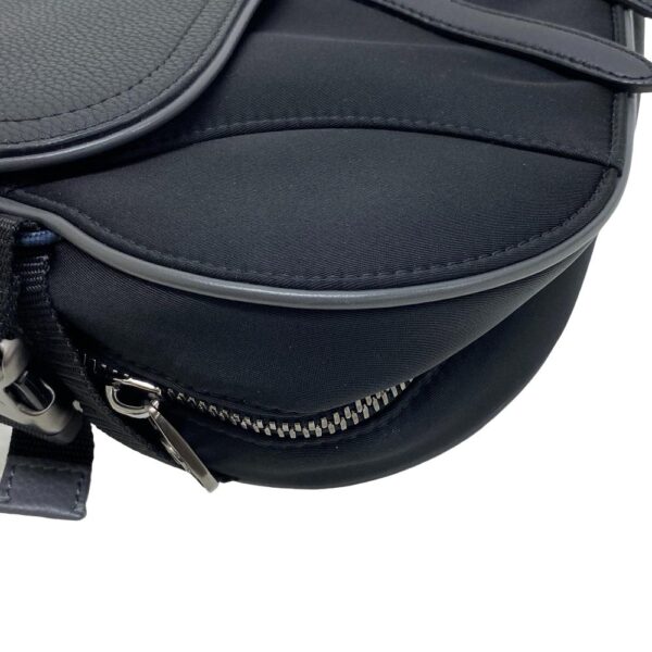 z0004607 3 Dior Saddle Sakai Shoulder Bag Black