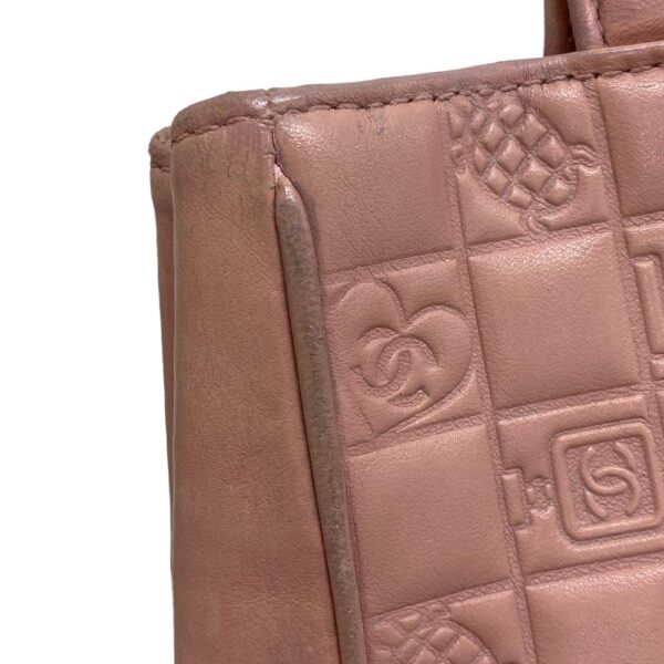 z0004618 7 Chanel Chocolate Bar Icon Handbag Pink