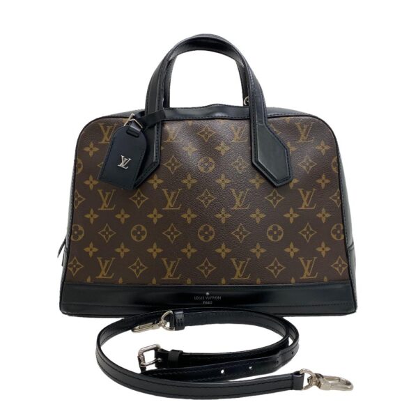 z0004681 1 Louis Vuitton Dora MM 2Way Shoulder Bag Macassar Brown