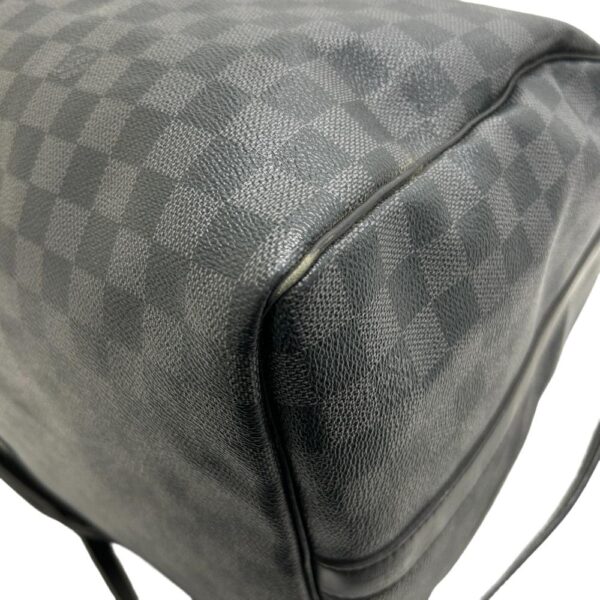 z0005547 3 Louis Vuitton Keepall Bandouliere Bag Damier Graphite Black